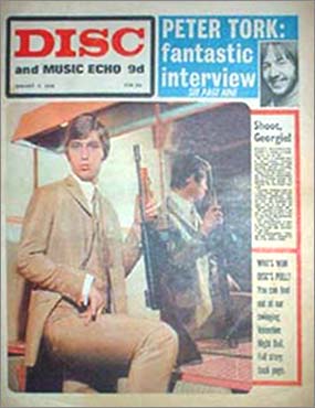 Georgie Fame: Record Mirror, January 27, 1968 (UK)