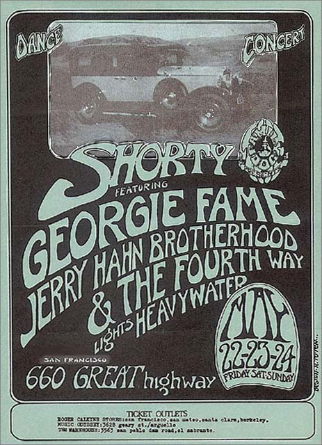 Georgie Fame Concert Poster (1970)