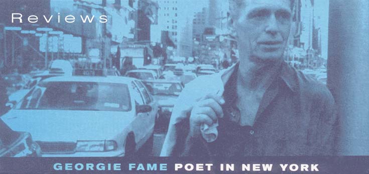 Georgie Fame: "Poet In New York" Reviews