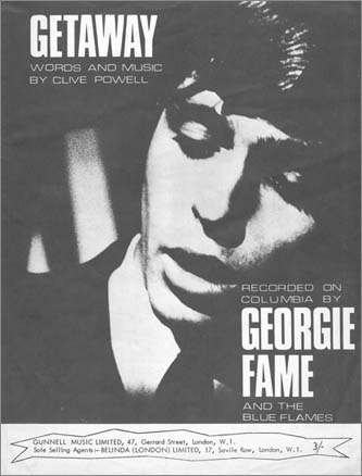 Georgie Fame: Getaway Sheet Music