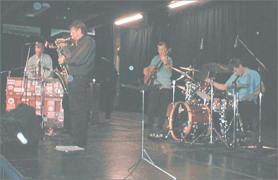 Georgie Fame at Wigan Jazz Festival, September 2001